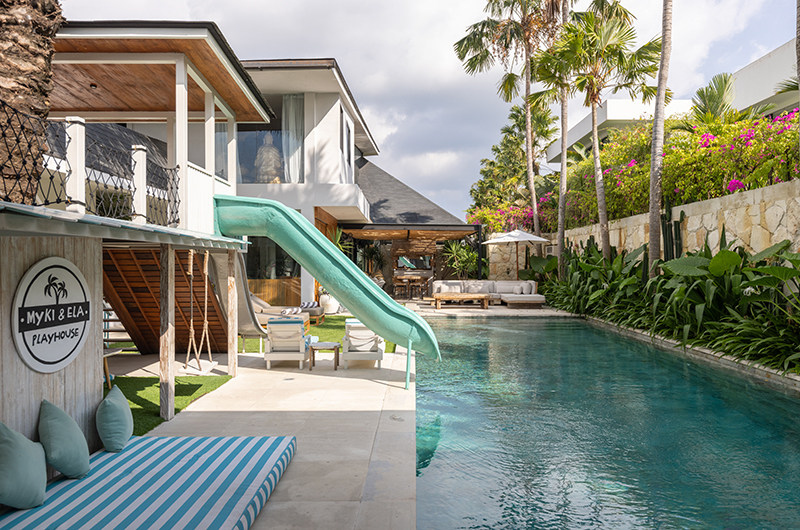 The Myki Swimming Pool with Slide | Canggu, Bali