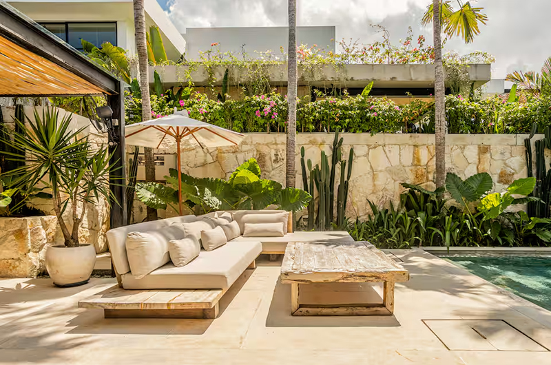 The Myki Pool Side Seating Area | Canggu, Bali