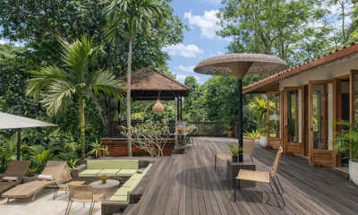 Rumah Melati Estate Open Plan Seating Area | Ubud, Bali