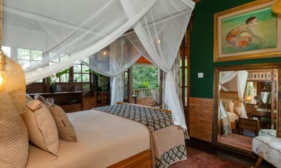 Rumah Melati Estate Bedroom Four with Mirror | Ubud, Bali