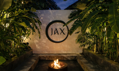 Villa Jax Open Plan Seating Area at Night | Uluwatu, Bali