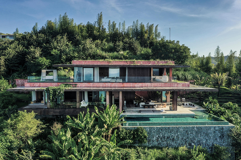 Tampah Hills Villa Chibo Bird's Eye View | Selong Belanak, Lombok