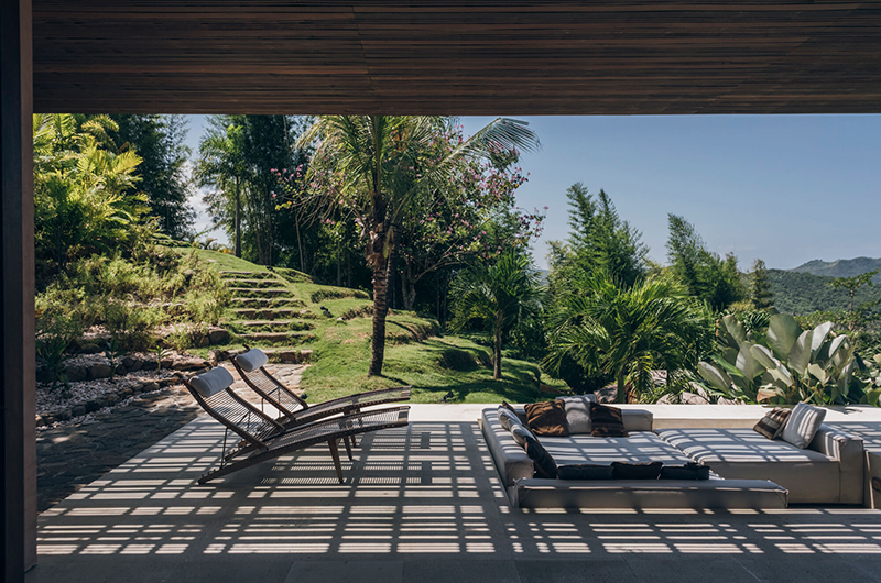 Tampah Hills Villa Chibo Open Plan Seating Area | Selong Belanak, Lombok