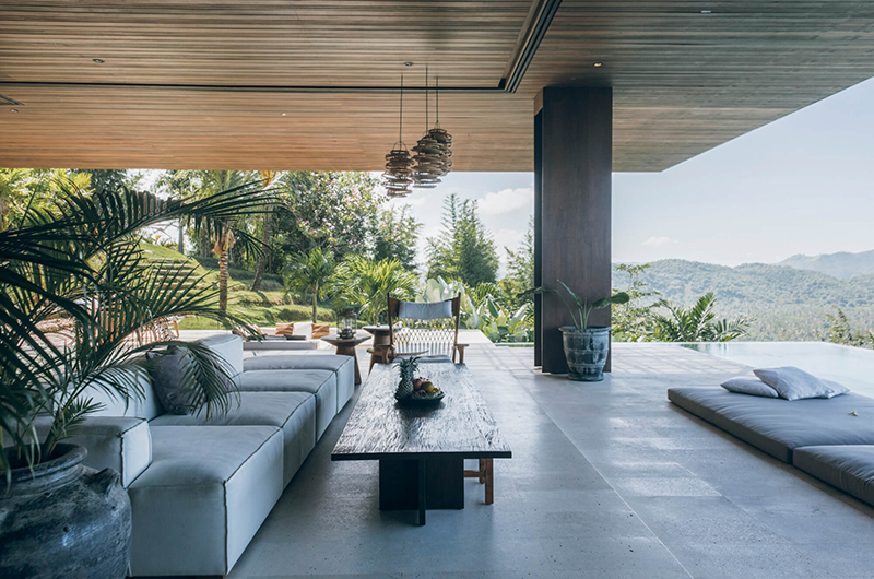 Tampah Hills Villa Chibo Living Area | Selong Belanak, Lombok