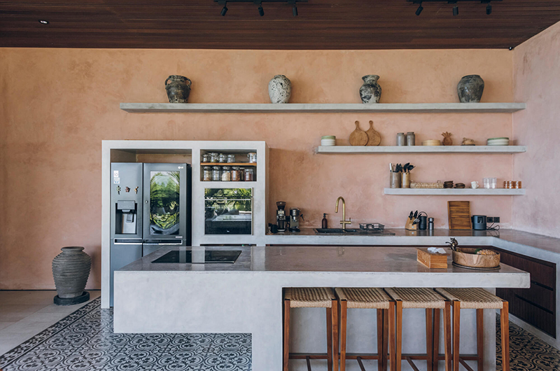 Tampah Hills Villa Chibo Kitchen Area | Selong Belanak, Lombok