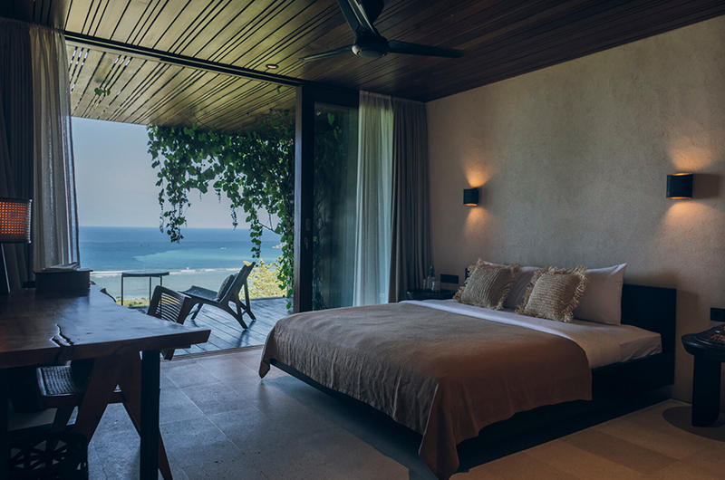 Tampah Hills Villa Chibo Bedroom Two with Sea View | Selong Belanak, Lombok