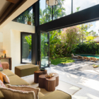 Villa Lamasa Living Area with Pool View | Seminyak, Bali