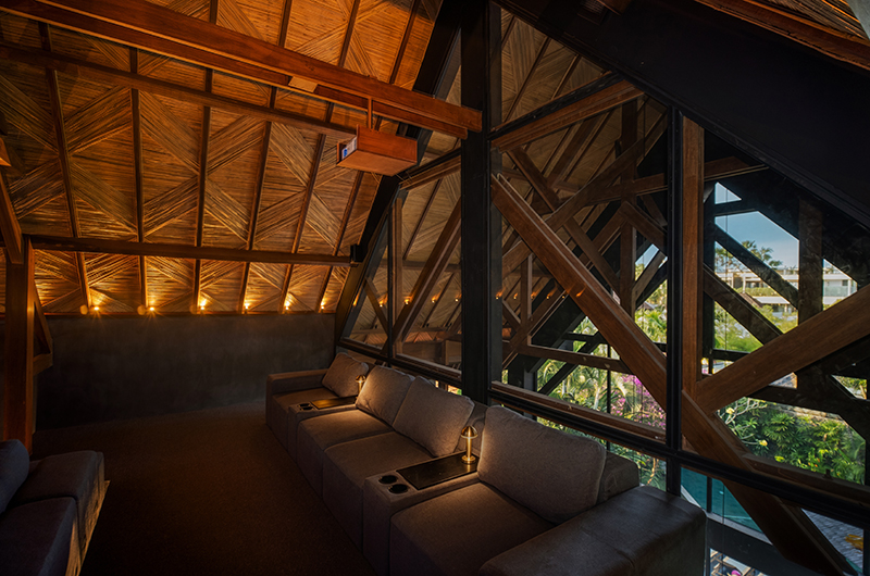 Villa Lamasa Up Stairs Media Room Seating Area | Seminyak, Bali