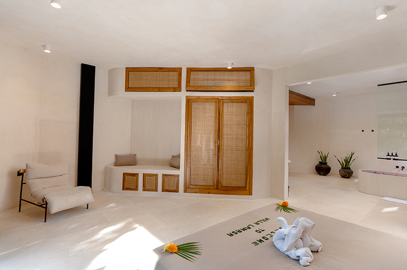 Villa Lamasa Bedroom One with Seating Area | Seminyak, Bali