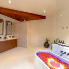 Villa Lamasa Bathroom One with Bathtub | Seminyak, Bali