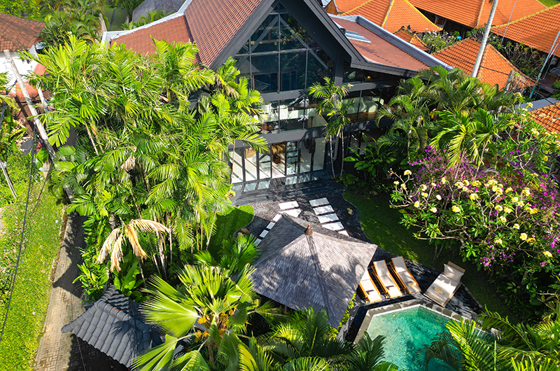 Villa Lamasa Gardens and Pool from Top | Seminyak, Bali