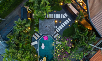 Villa Lamasa Gardens and Pool Top View | Seminyak, Bali