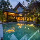 Villa Lamasa Pool at Night | Seminyak, Bali