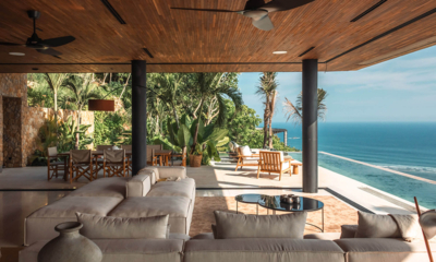 Tampah Hills Villa Awasi Living Area with Sea View | Selong Belanak, Lombok