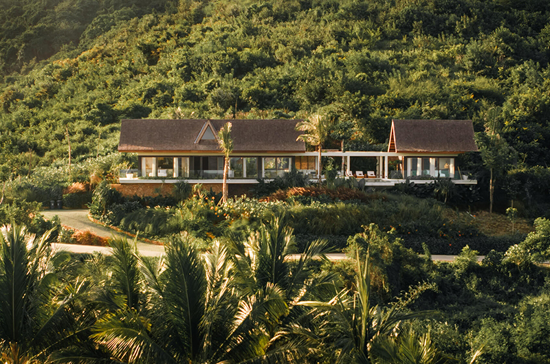 Tampah Hills Villa Mentari Bird's Eye View | Selong Belanak, Lombok