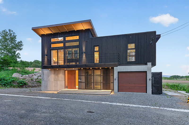 Koi Niseko Exterior with Lights | Soga, Niseko