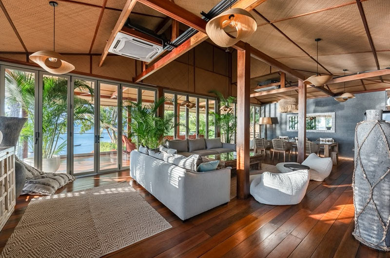 Hidden Cove Living Area with Sea View | Bo Phut, Koh Samui